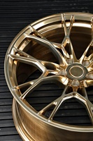 Jantes en alliage d'aluminium forgé Bronze Or personnalisées de 17, 18, 19, 20 pouces 5x108 5x112 5x114.3 5x120 pour voitures particulières BMW M2 E60 M340i