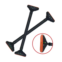 Gran oferta, barra de barbilla portátil multifuncional montada en la pared para puerta, entrenamiento de gimnasio en casa para interiores personalizado directo de fábrica
