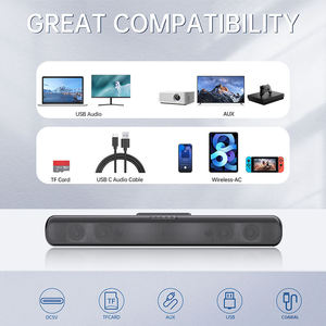 Desktop Computer Laptop Soundbar for TV Surround Sound System TV Sound Bar Speakers With BT/Coaxial/AUX/PC/Gaming/<b>Projectors</b> - Product Image 6