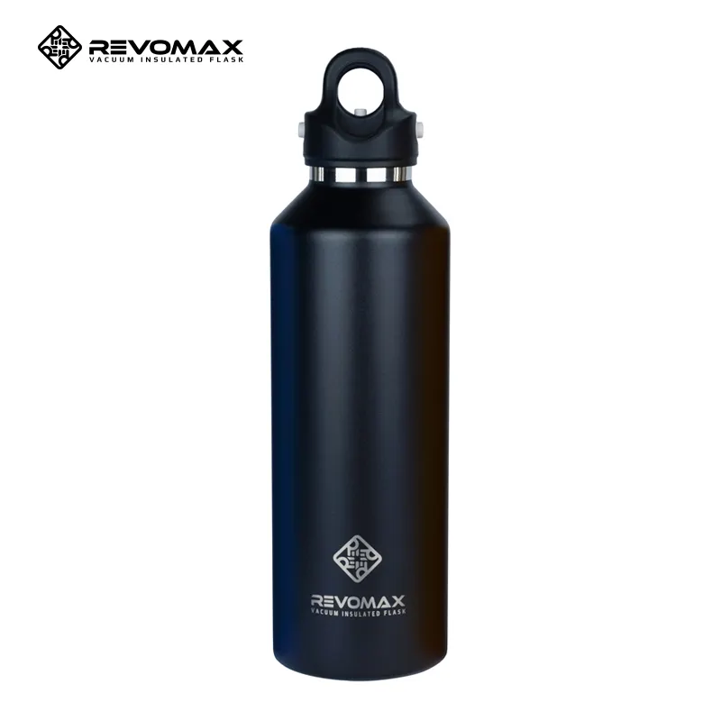 Revomax 2023 Gym et Camping en plein air 1000ml bouteille d'eau de sport, gobelet isolé à Double paroi