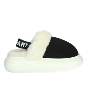 รองเท้าแตะส้นสูงสีดำรุ่น Shop Art Donna Sabot SABF241029 Nero Black Heel Height Clogs Mules - Product Image 4