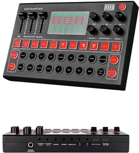 Takstar — <span class=keywords><strong>carte</strong></span> <span class=keywords><strong>son</strong></span> professionnelle M9 avec port USB, Audio, pour enregistrement et diffusion en direct, <span class=keywords><strong>Studio</strong></span>, téléphone portable - Product Image 1