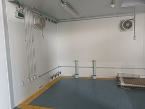 Nhà mô-đun đúc sẵn 20ft 40hq gia đình bí mật phòng tùy chỉnh Vụ Nổ tòa nhà chống cháy nổ nhà - Product Image 3