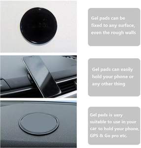 Fuerte adherencia FIXATE Gel Pad-Multi-Funcional Nano Pad Sticker Silicone Gel Mat para salpicadero de coche Espejos de vidrio Pared - Product Image 2