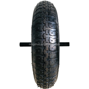 NINGSHUO PN7008 ruota per carrello 3.50-8 ruota di gomma aria mercato tacchino 350-8 ruota gonfiabile pneumatico carriola camion - Product Image 2