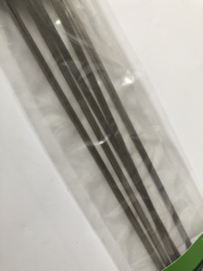 12Packed Reusable Stainless Steel <strong>Bbq</strong> Metal Grilling Skewers Set with Wooden Handle Stick Outdoor Camping <strong>Tools</strong> - Product Image 6