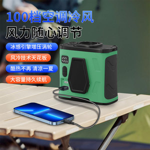 Ventilador Portátil de Cintura y Cuello, Naranja, 12H de Batería, Inalámbrico, Refrigeración para Exteriores - Product Image 5