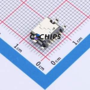 HYCW446-USBC06-680B USB Connector SMD Connector ( Connector Type: Type-C )( Gender: Female )( Mounting Type: Sink Board ) - Product Image 2