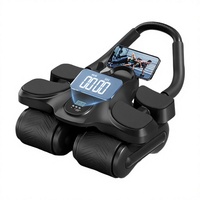 Roue abdominale intelligente personnalisable à quatre roues avec rappel automatique, équipement de fitness à domicile pour le tonification et le renforcement des abdominaux