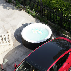 Piscine <span class=keywords><strong>gonflable</strong></span> en PVC Portable <span class=keywords><strong>pour</strong></span> 2, 4, 6 ou 8 personnes, bain à bulles, <span class=keywords><strong>pour</strong></span> plein Air, massage, <span class=keywords><strong>Spa</strong></span> - Product Image 4