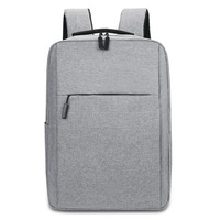 Sac à dos pour ordinateur portable de haute qualité avec logo personnalisé, imperméable, léger, avec chargeur USB pour homme
