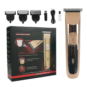Máquina Cortadora de <span class=keywords><strong>Pelo</strong></span> Eléctrica Inalámbrica Recargable por USB con Cuchilla de Acero de Calidad - Product Image 5