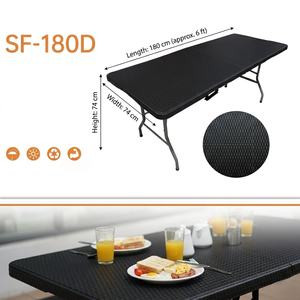 Table pliante imperméable pour banquets et conférences, best-seller en gros, table pliante d'extérieur - Product Image 2