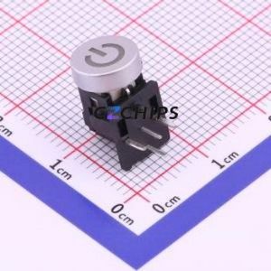 TM-007-D1-A-03 Tactile Switch Through hole Component (THT) Switch Single Pole Single Throw Round Button 2.6N 8.7mm - Product Image 1