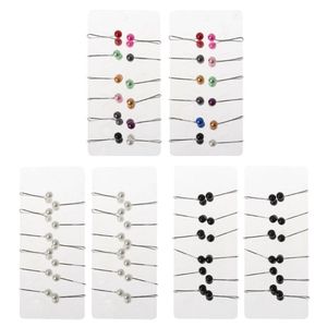 Nouveau Design prix usine femmes perle en forme de U broche écharpe Clip musulman Hijab écharpe clip - Product Image 2