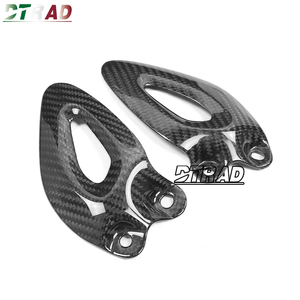 Protector de Talón de Fibra de Carbono para Moto <span class=keywords><strong>Rocket</strong></span> <span class=keywords><strong>3</strong></span> R III 2020 2021 <span class=keywords><strong>2022</strong></span> 2023, Accesorios para Motocicleta, Kit de Carenado Izquierdo - Product Image 3