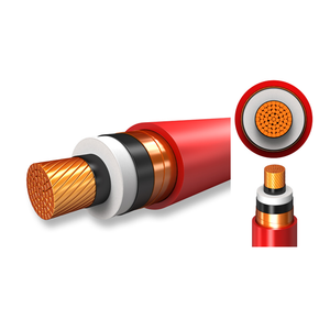 Professional Medium Voltage <b>Power</b> <b>Cables</b> With Copper Conductors XLPE Insulated Suitable for Installations Indoors Single Core Po - Product Image 2