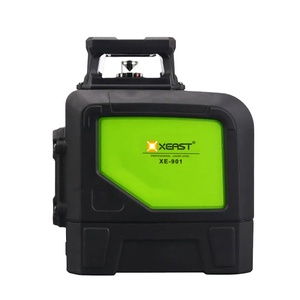 Láser Rotatorio Autonivelante XEAST XE-901G de 5 Líneas, Láser <span class=keywords><strong>Verde</strong></span> 3D de 3 mm/10 m de Precisión, Superpotente, para Uso Industrial/DIY, 1 Año de Garantía - Product Image 1