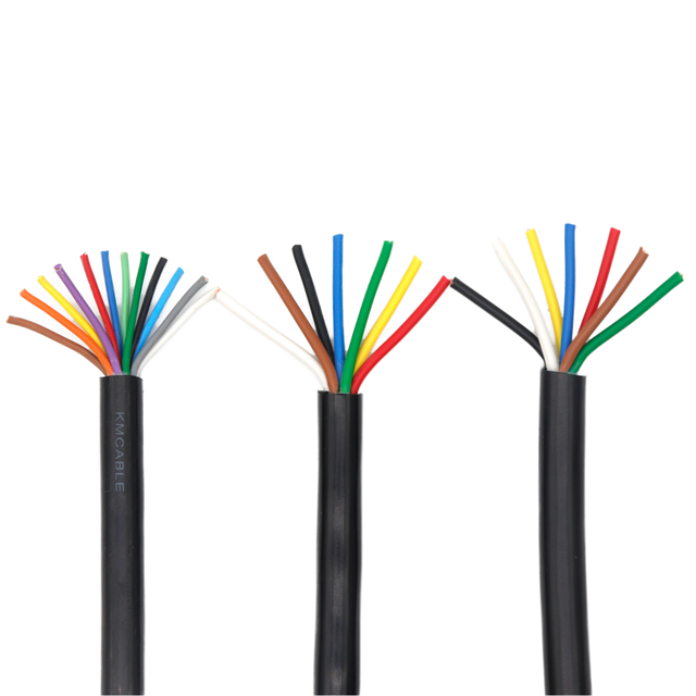 2025 New QingOu High Quality Audio Speaker Power Wire 4 Core 8 Core HIFI Stage 16 AWG Gauge PVC Speaker Cable OFC