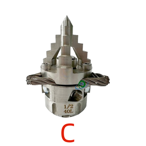 Outil <span class=keywords><strong>de</strong></span> <span class=keywords><strong>débouchage</strong></span> rotatif robuste 70L avec chaîne <span class=keywords><strong>de</strong></span> drainage, fil et <span class=keywords><strong>buse</strong></span> <span class=keywords><strong>de</strong></span> pulvérisation PVC 360° °   <span class=keywords><strong>Buse</strong></span> <span class=keywords><strong>de</strong></span> nettoyage <span class=keywords><strong>de</strong></span> tuyaux rotative 300 bars - Product Image 5