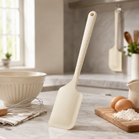 Spatule en silicone de qualité alimentaire, résistante à la chaleur, antiadhésive, grattoir à crème pour gâteaux, ustensiles de cuisine pour la pâtisserie