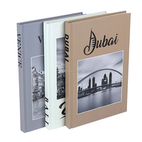 Özel ciltli sahte kitap dekor Set 3 baskı dekoratif kitaplar için boş iç sayfalar ile ev dekor