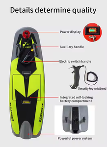 Tavola da Surf Elettrica di Fabbrica con Certificazione CE Carbon Rush Wave Alimentata a Batteria da 48V con Logo Personalizzato Bodyboard da Standing - Product Image 2