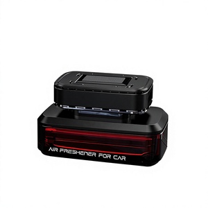 เครื่องกระจายกลิ่นหอมในรถยนต์พลังงานแสงอาทิตย์แบบพกพา USB น้ำหอมปรับอากาศในรถยนต์สำหรับการเดินทางระยะไกล - Product Image 1
