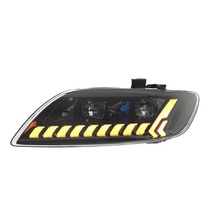 For 06-15 Q7 12V <b>LED</b> <b>Headlight</b> Assembly Modification New Daytime Running Lights Flowing Turn Signal Lens 12v <b>LED</b> <b>Headlights</b> for - Product Image 4