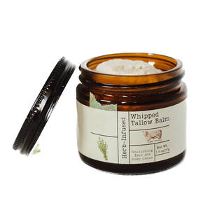 OEM Private Label Whipped Beef sego balsamo nutrito con erba crema biologica per il viso + balsamo per il corpo 100% lozione naturale - Product Image 2