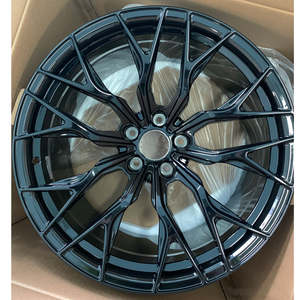 Ruedas forjadas modernas 5x112 negro Multi radios 18 19 20 21 22 pulgadas llantas de coche de aleación de aluminio personalizadas para BMW G30 G60 LEXUS <span class=keywords><strong>RC</strong></span> AUDI - Product Image 3