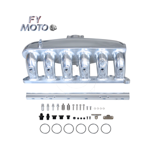 N54 N55 135i 335i 535i X6 <span class=keywords><strong>Z4</strong></span> con riel de combustible E90 E91 E92 colector de admisión de plata soldado Tig - Product Image 2