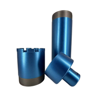 Broca de diamante industrial Hangfeng con núcleo soldado a láser de acero de tungsteno para perforación profunda, superficie de desgaste personalizada, herramienta de larga duración para trabajos pesados.