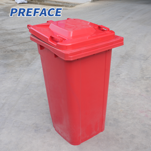 Conteneur à déchets mobile en plastique HDPE <span class=keywords><strong>de</strong></span> grande taille pour <span class=keywords><strong>l</strong></span>'extérieur, avec roues/couvercle, pour hôpital/école/médical - Product Image 6