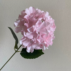 人造花批发豪华大号白色绿色粉色蓝色真花触感丝绸人造花绣球花婚礼用 - Product Image 2