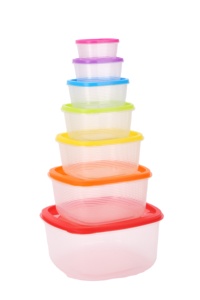 7 Cái/5 Cái/3 Cái Có Thể Điều Chỉnh Air-Tight Lưu Trữ Rõ Ràng Vòng Nhựa Thực Phẩm Container Với Nắp - Product Image 6