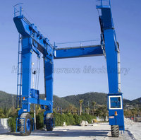 Grue mobile pour bateaux et yachts, à moteur diesel hydraulique, 300 tonnes, haute sécurité, anti-oscillation, pour charges lourdes