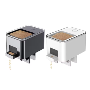 Alta qualità all'ingrosso Smart <span class=keywords><strong>Fish</strong></span> Feeder WIFI controllo App WP8621 edizione classica Dispenser cibo flessibile - Product Image 1