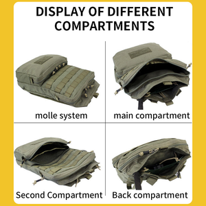 Mochila de hidratación táctica de 3L, chaleco táctico JPC, forro de poliéster a la moda, paquete de hidratación para ciclismo y senderismo - Product Image 4