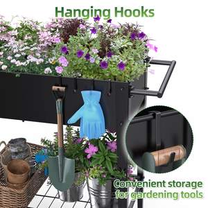 <span class=keywords><strong>Jardinière</strong></span> mobile <span class=keywords><strong>sur</strong></span>élevée <span class=keywords><strong>sur</strong></span> roues Chariot de <span class=keywords><strong>jardinière</strong></span> portable Lit de jardin <span class=keywords><strong>sur</strong></span>élevé <span class=keywords><strong>intérieur</strong></span> extérieur avec pieds - Product Image 3