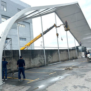 Lớn Mạnh Mẽ Đào Hình Nhôm Triển Lãm Lều Lớn Cong Arcum Mái <span class=keywords><strong>PVC</strong></span> Chất Liệu Lều Cho Các Sự Kiện Lễ Hội Tán - Product Image 6