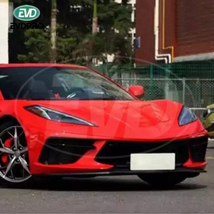 Ailerons de pare-chocs avant en fibre de carbone pour <span class=keywords><strong>Chevrolet</strong></span> Corvette C8 2020-2022 - Product Image 2