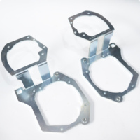 Suku cadang kendaraan Aksesori lampu depan bingkai braket lensa proyektor untuk 2016-2018 Hyundai Elantra rangka adaptor lensa proyektor mobil
