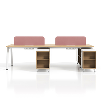 Poste de travail modulaire chinois, bureau de travail modulaire, bureau de travail moderne pour 2, 4, 6, 8 personnes, bureau de travail modulaire