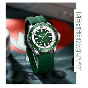 Montre-bracelet à quartz pour homme CURREN 8448, grand cadran de 44 mm, sportive, étanche, simple, avec aiguilles lumineuses - Product Image 2