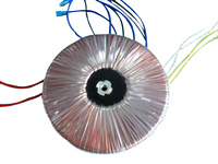 Transformateur toroïdal d'alimentation pour amplificateur audio 5V personnalisé en usine, 100% cuivre, certifié ISO9001 CE, marque ST