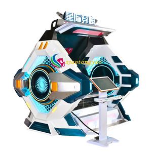 Nouveau modèle de fauteuil de cinéma VR 9D pour 2 joueurs, machine de jeu de réalité virtuelle en métal pour centre commercial intérieur - Product Image 1