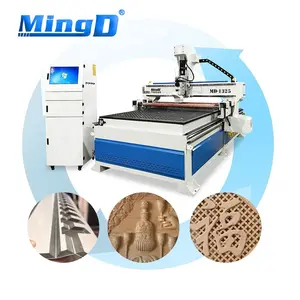 MINGD MD-1325 China cnc router 1325 atc cnc router wood carving desktop cnc router machine for wood price