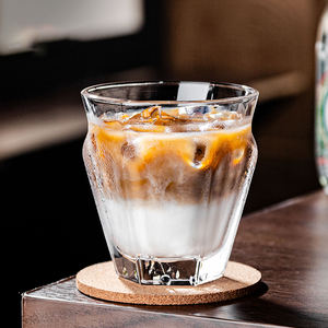 Vasos <span class=keywords><strong>de</strong></span> Vidrio Decorativos al por Mayor para Café, Refrescos, Agua, Espresso, Cortado, Vasos para Beber con Logotipo Personalizado - Product Image 6