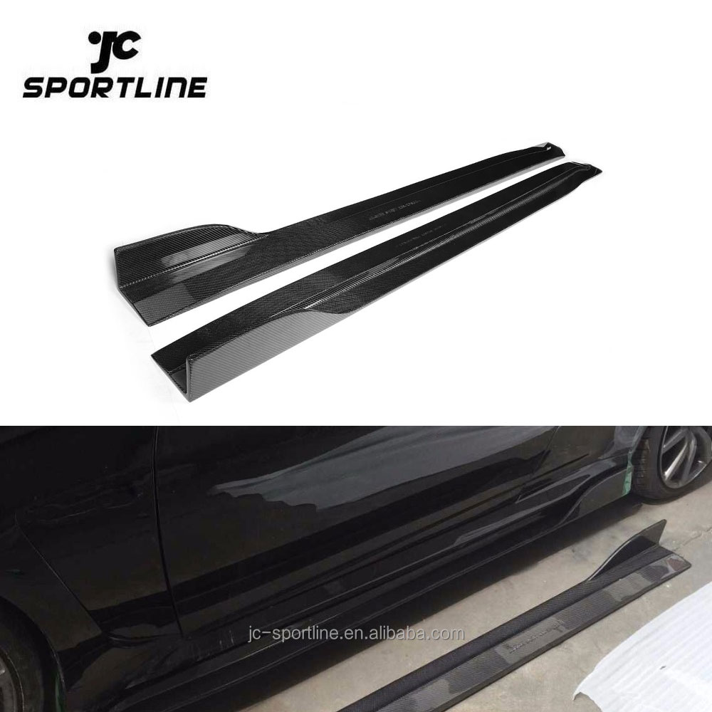 Боковые юбки из углеродного волокна для Infiniti G37 coupe 07-13